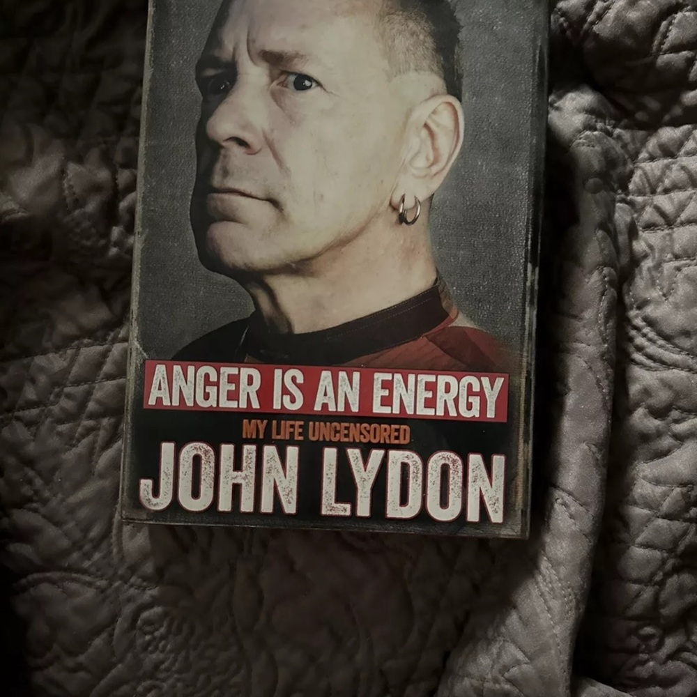 Anger Is an Energy by John Lydon First Edition